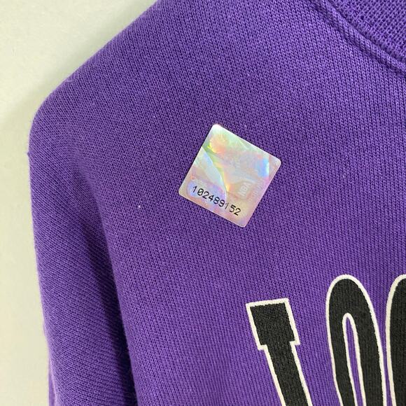 NWT women’s vintage Los Angeles Lakers sweatshirt. Size extra large. - Picture 5 of 8